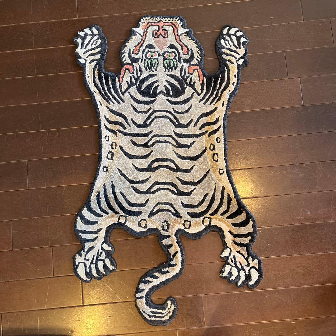 チベタンタイガー　ラグ　S 楽天市場】【全3サイズ】Tibetan Tiger Rug（チベタンタイガーラグ