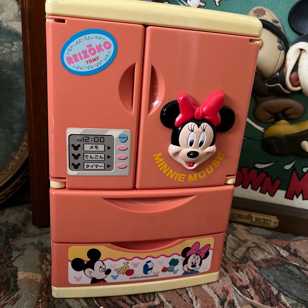 ディズニー ミニー TOMY レトロ 冷蔵庫 おもちゃ - メルカリ