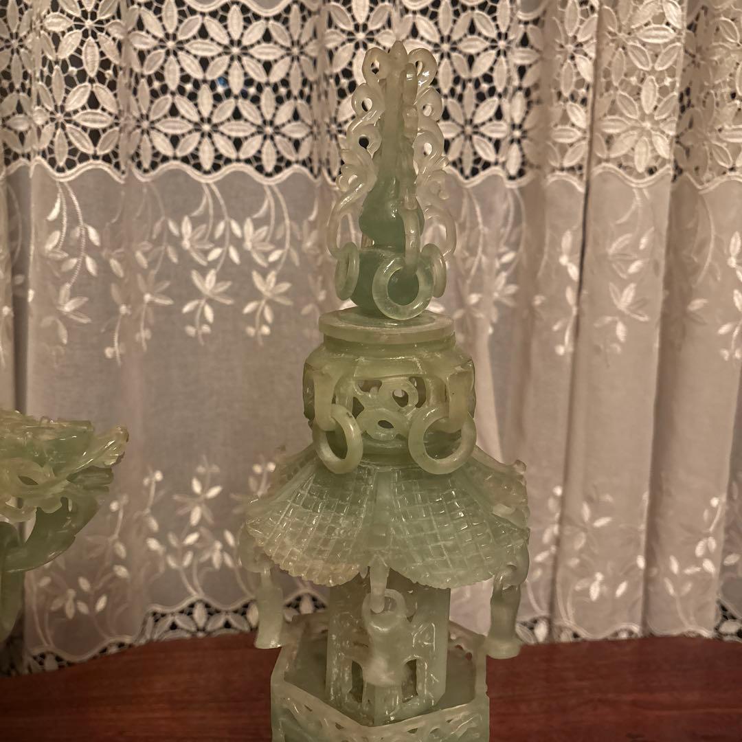 《hulibo》翡翠玉石 中国美術 装飾品 彫刻 中国古玩 アンティーク