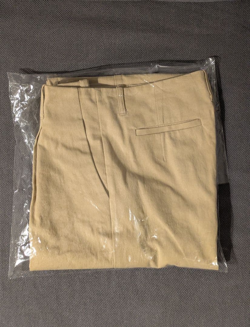 未使用】エコバッグ付JULYNINE チノパン М ベージュ - メルカリ