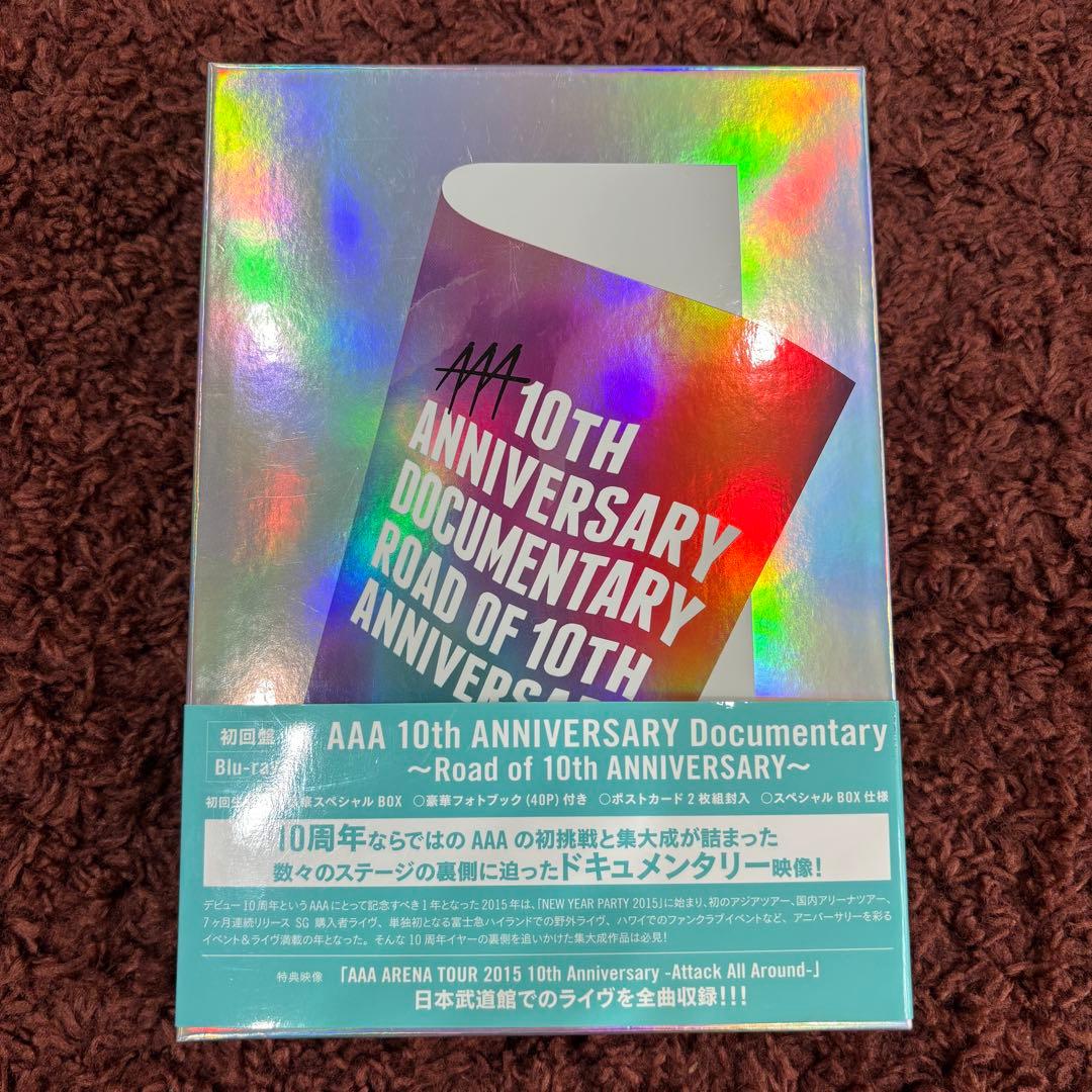 AAA 10th ANNIVERSARY Documentary Blu-ray - メルカリ