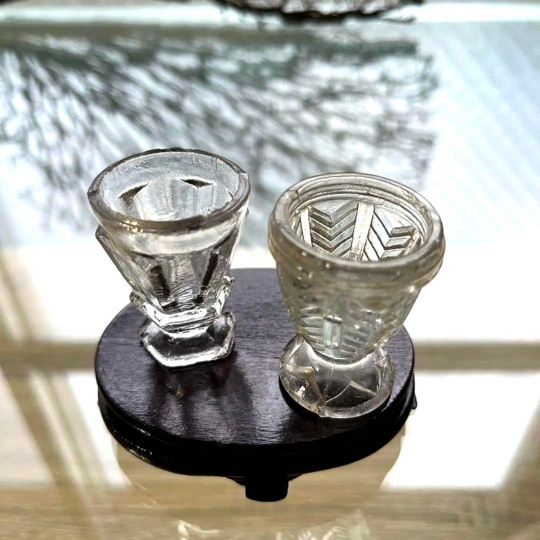 骨董 レトロ 希少！矢柱&ロココ調 ぺろぺろ ウラン おままごと 2種