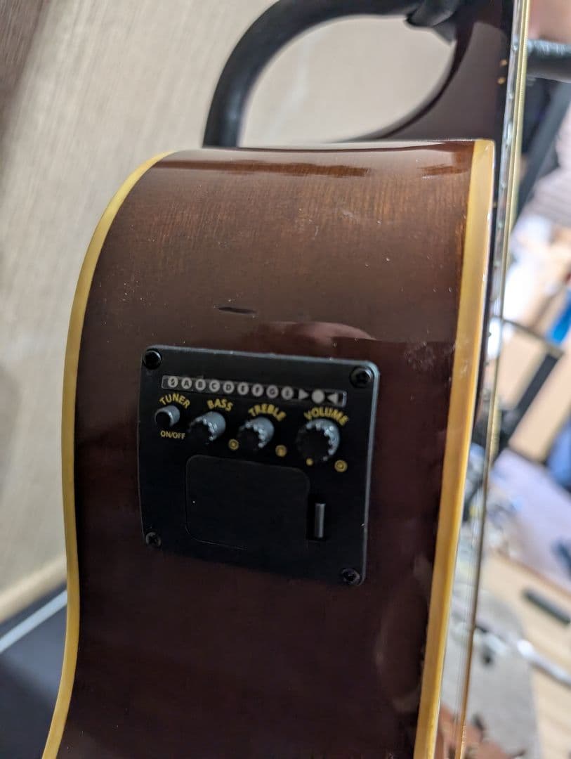 良音/YAMAHA F-360TBS 改エレアコ 弦低め - メルカリ