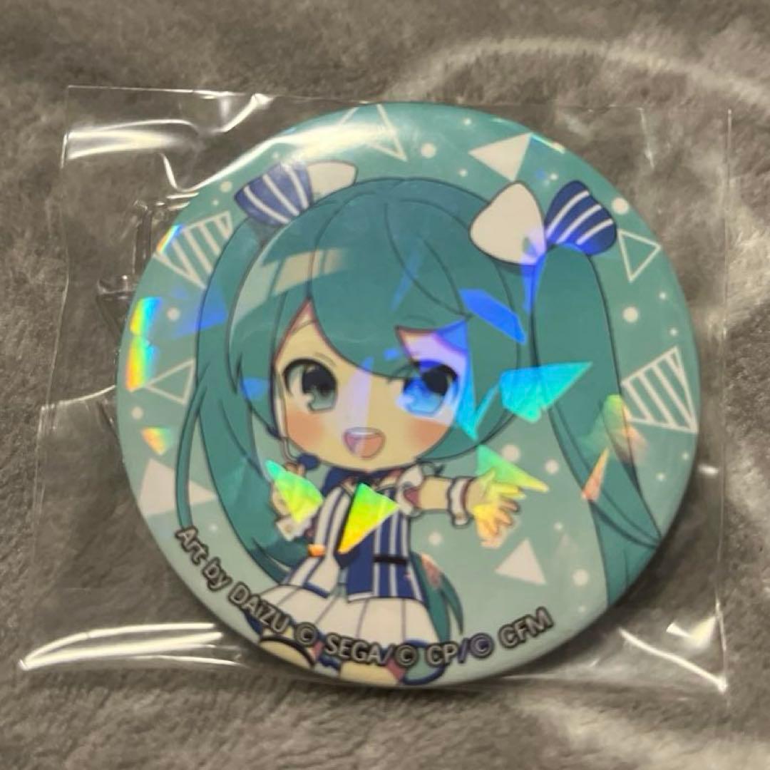 プロセカ 初音ミク ローソンコラボ缶バッジ（ホログラム） - メルカリ