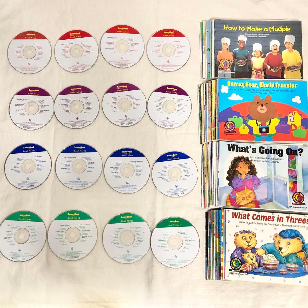 CTP learn to read 英語絵本96冊CD16枚洋書多読