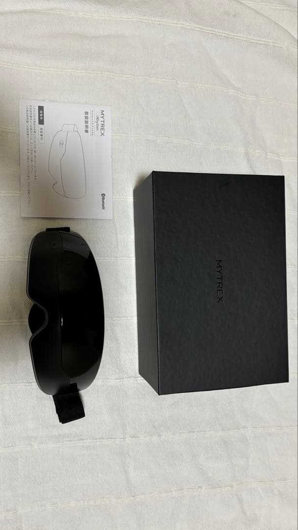 MYTREX 目もとエステ・マッサージャー ブラック Amazon | MYTREX マイトレックス iRhythm アイケア アイマスク 目元