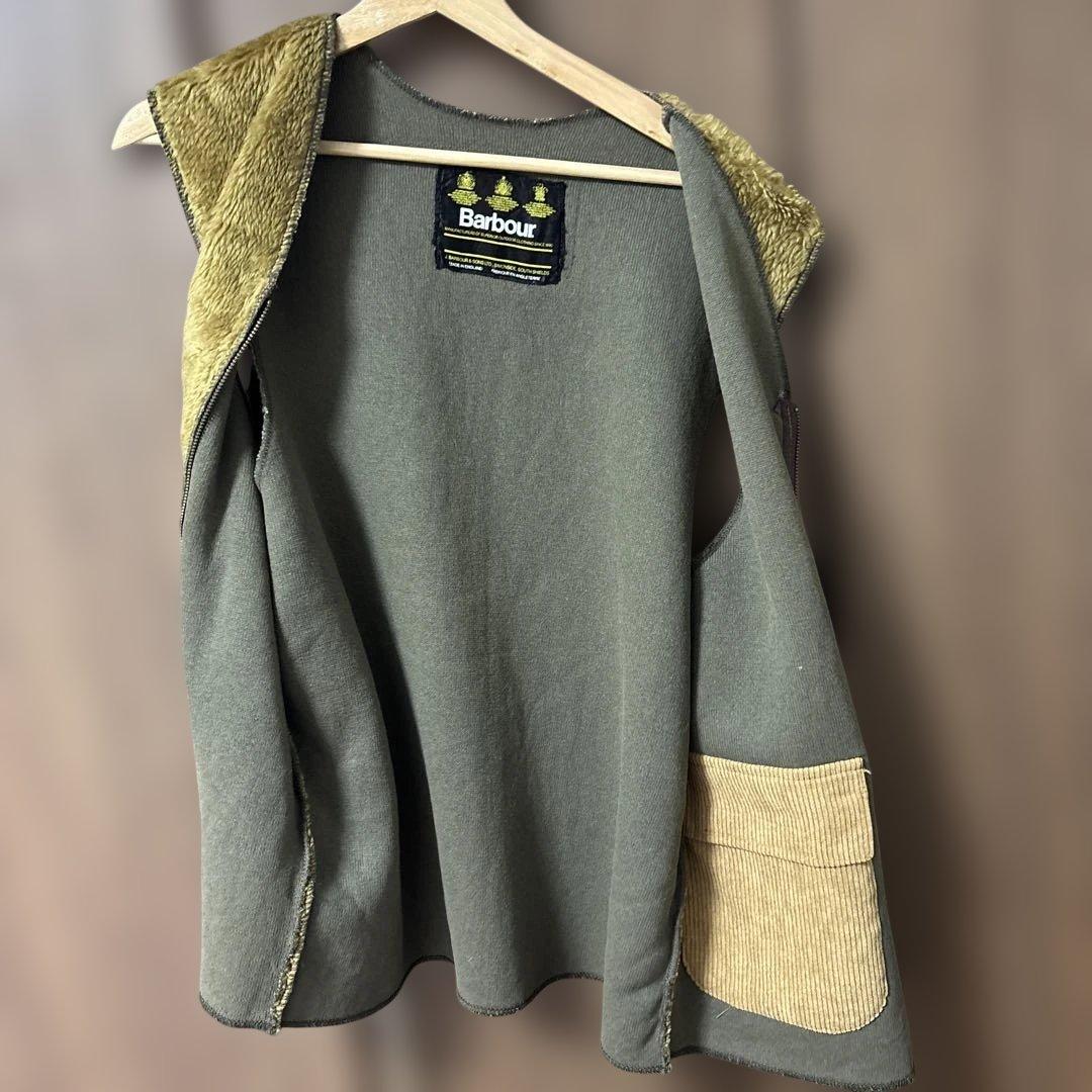 Barbour Us仕様パイルライナーベスト ブラウン US三軒茶屋 バブアー