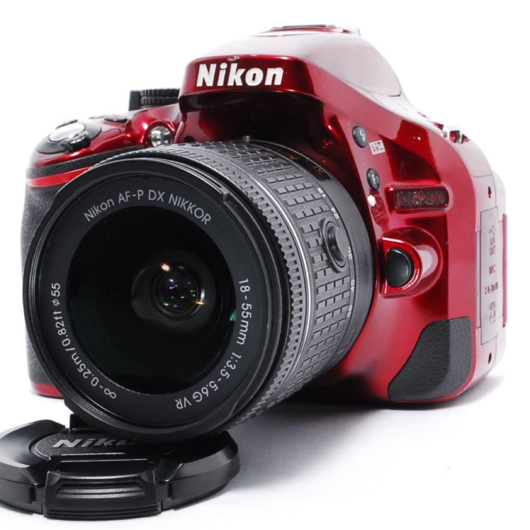 お洒落カラー◇Nikon D5200◇すぐ使える◇スマホ転送OK◇一眼レフ