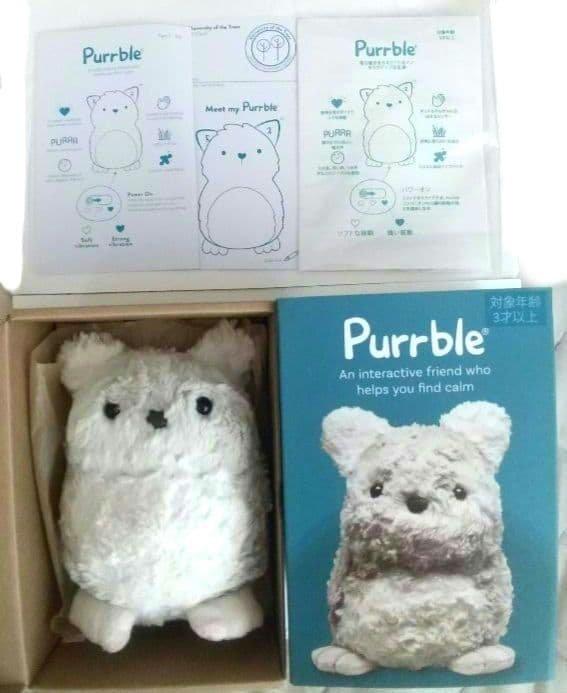 Purrble パーブル ぬいぐるみ コンパニオントイ ペットロボット - メルカリ