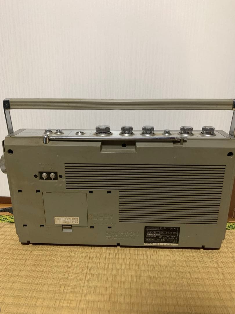 MITSUBISHI JEAGAM ステレオラジカセ JR-770 - メルカリ