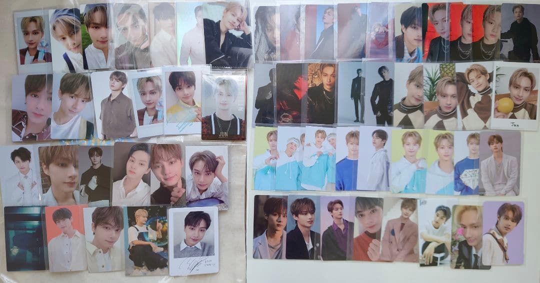 SEVENTEEN ジュン トレカ まとめ売り チェキ - メルカリ