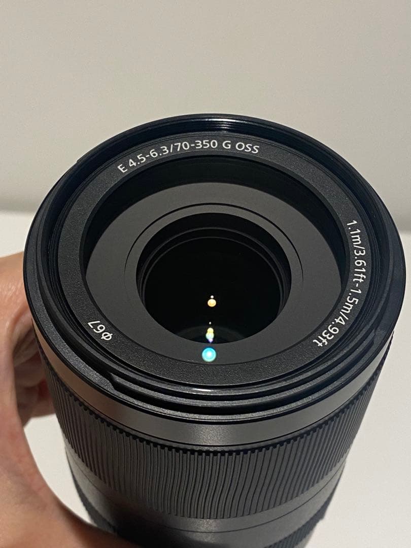 【超美品・2回使用】SONY E 70-350mm F4.5-6.3 G OSS