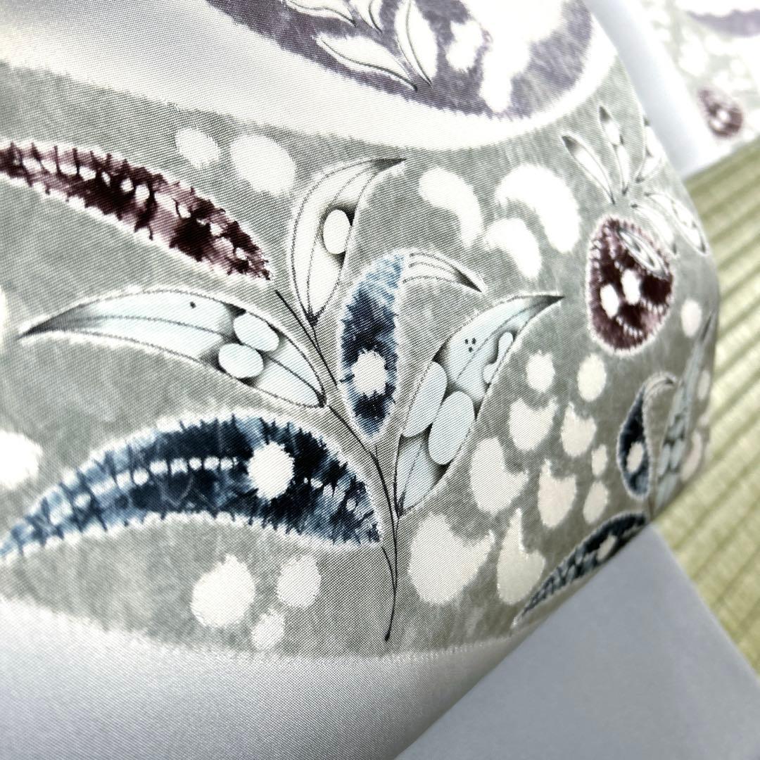 専用ページ 正絹【塩瀬】名古屋帯《花 うさぎ》 - メルカリ