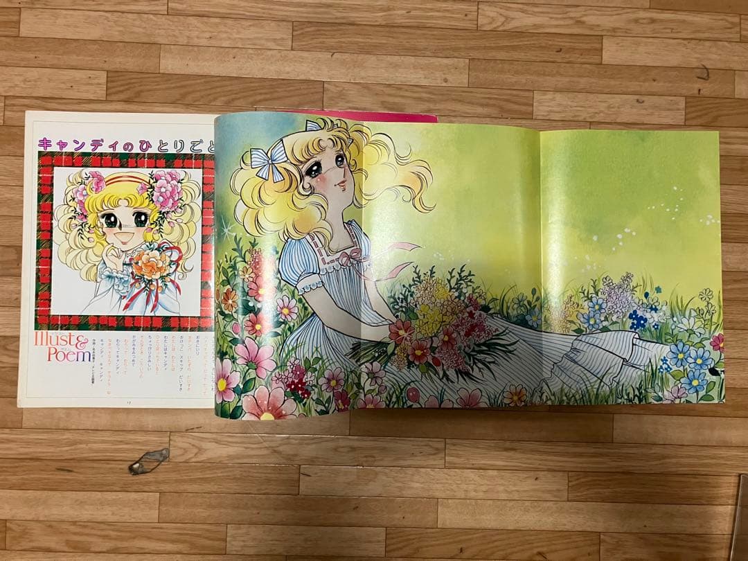 キャンディ・キャンディ イラスト集 PART 1 絶版本 キャンディ