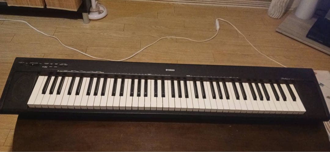Yamaha 76鍵 電子ピアノ 黒 YAMAHA NP-35B ブラック キーボード 76鍵盤 ヘッドホンセット ヤマハ
