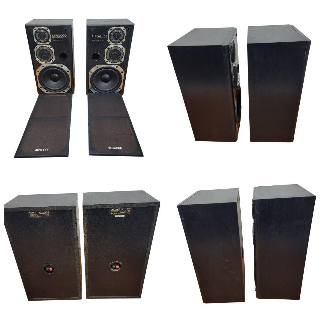 希少 ケンウッド システムコンポ スピーカー R-3R GE-710 X-3W - メルカリ