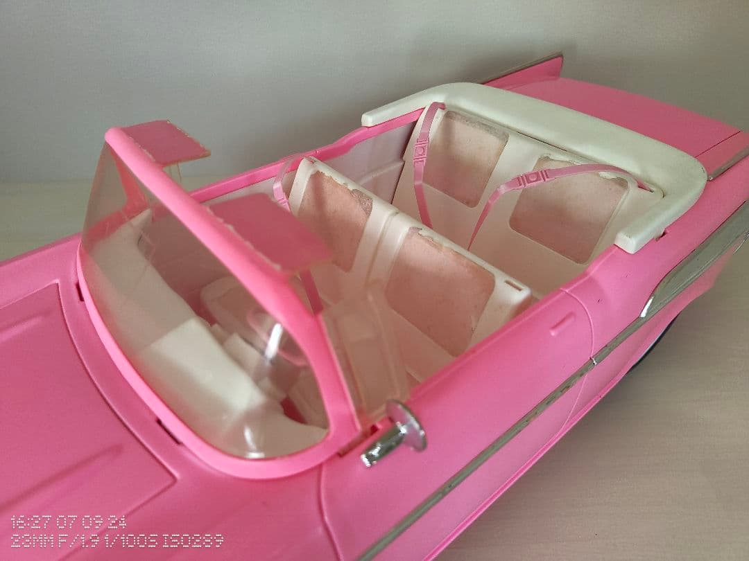 マテルバービーベルエア箱付きピンク色