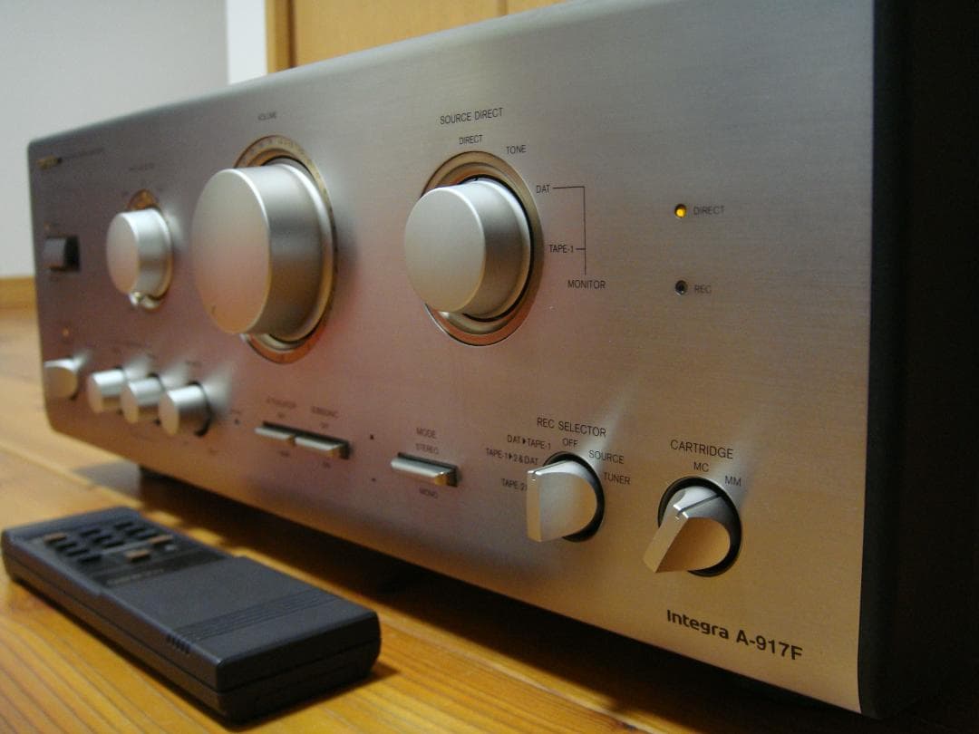 整備済 美品ONKYO オンキョー Integra A-917F リモコン取説付 - メルカリ