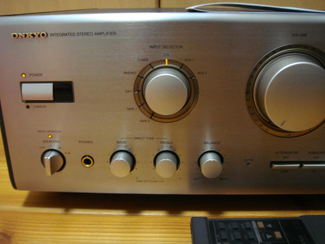 整備済 美品ONKYO オンキョー Integra A-917F リモコン取説付 - メルカリ