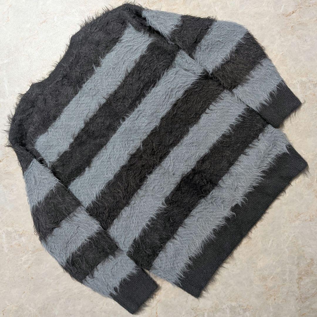 名作☆廃盤品ナンバーナイン フェザーファーヤーンシャギーニット