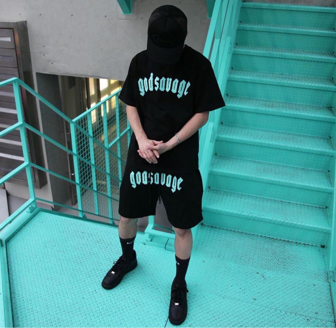 godsavage半袖セットアップ - メルカリ