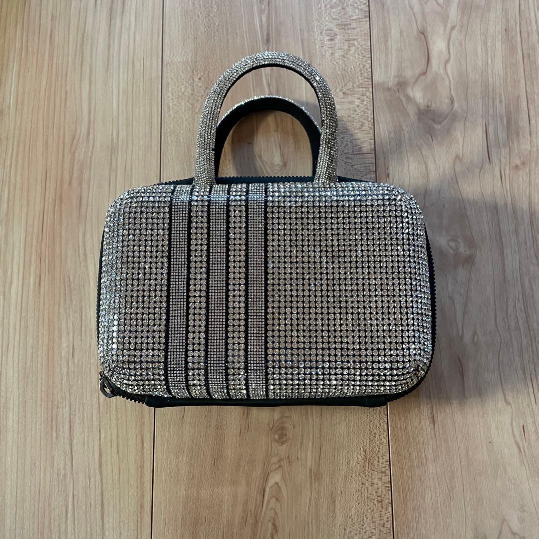 adidas ラインストーンクラッチバッグ - メルカリ