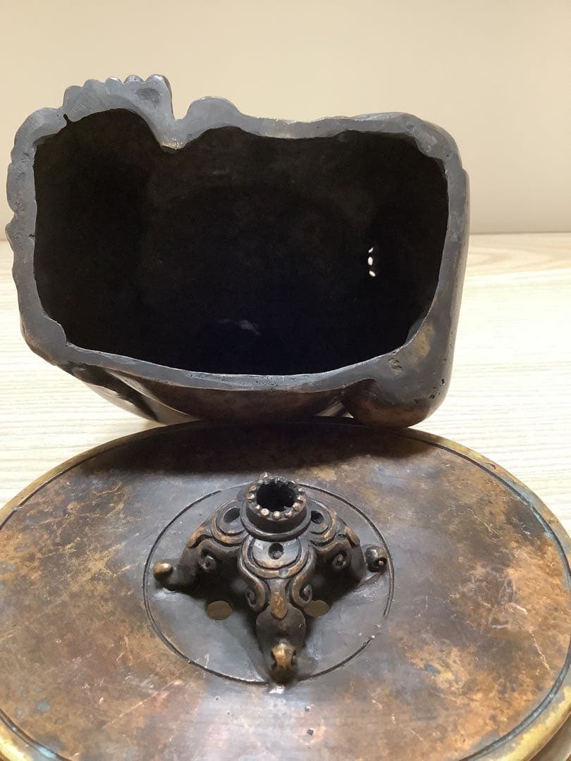 《 チベット密教　ヒンドゥー教　新品 》 ガネーシャ　インセンスバーナー　香炉