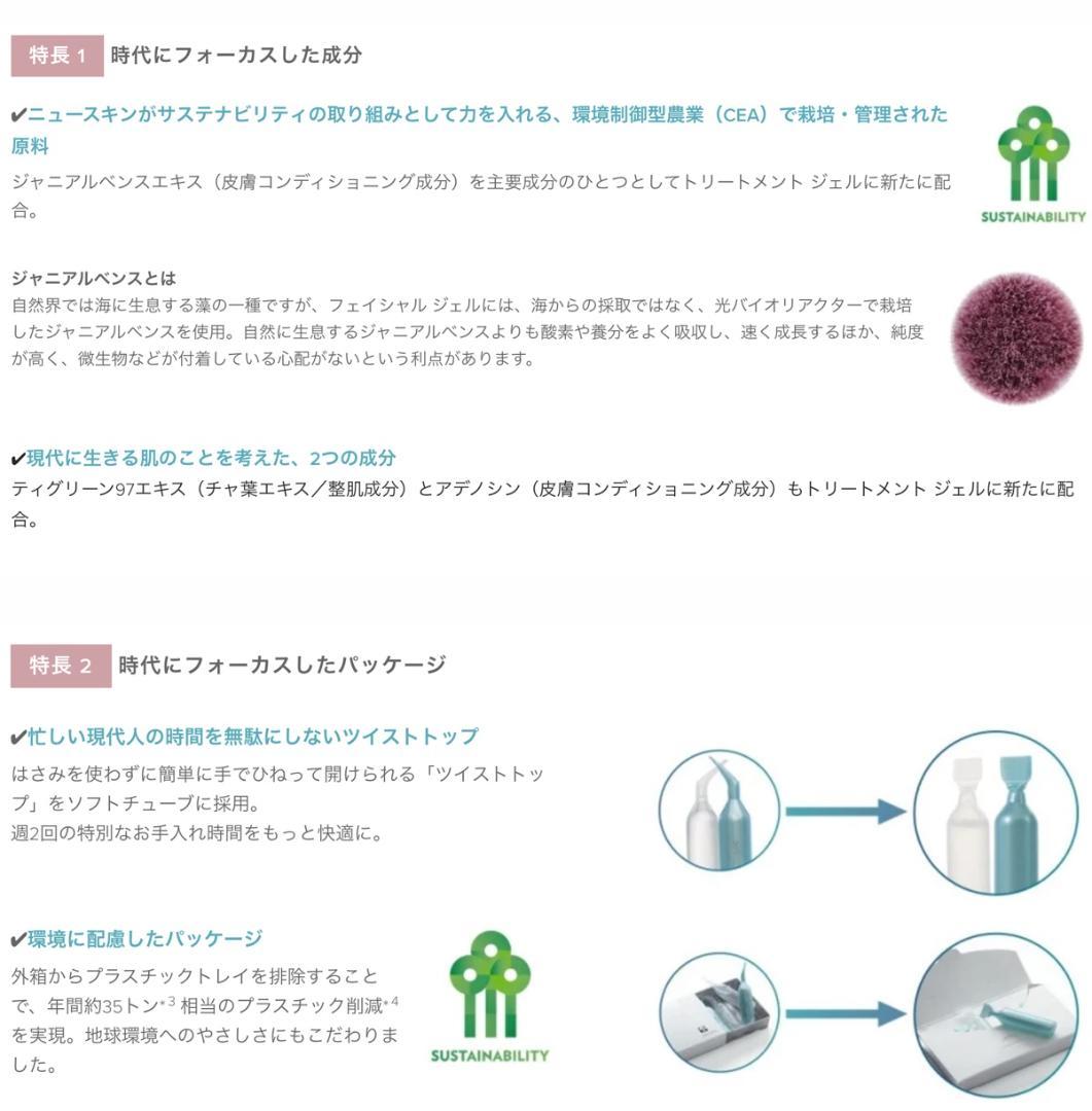 新品 ニュースキン genLOC ガルバニック スパ フェイシャルジェル×3箱