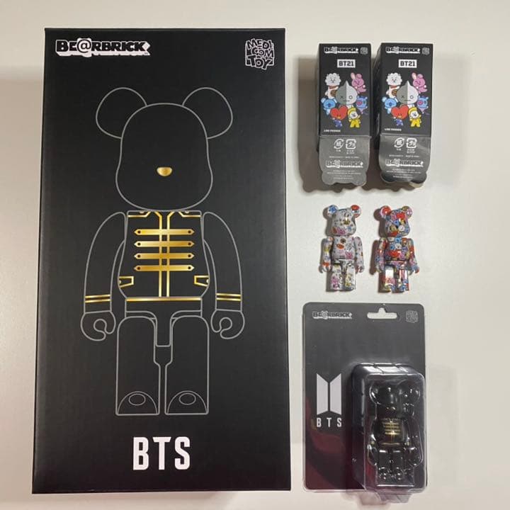 BTS BE@RBRICK ベアブリック 100% 400% BT21 ランダム 販売