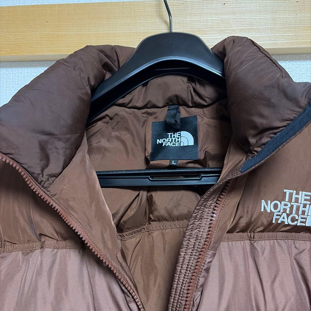THE NORTH FACE ブラウン ダウンジャケット - メルカリ