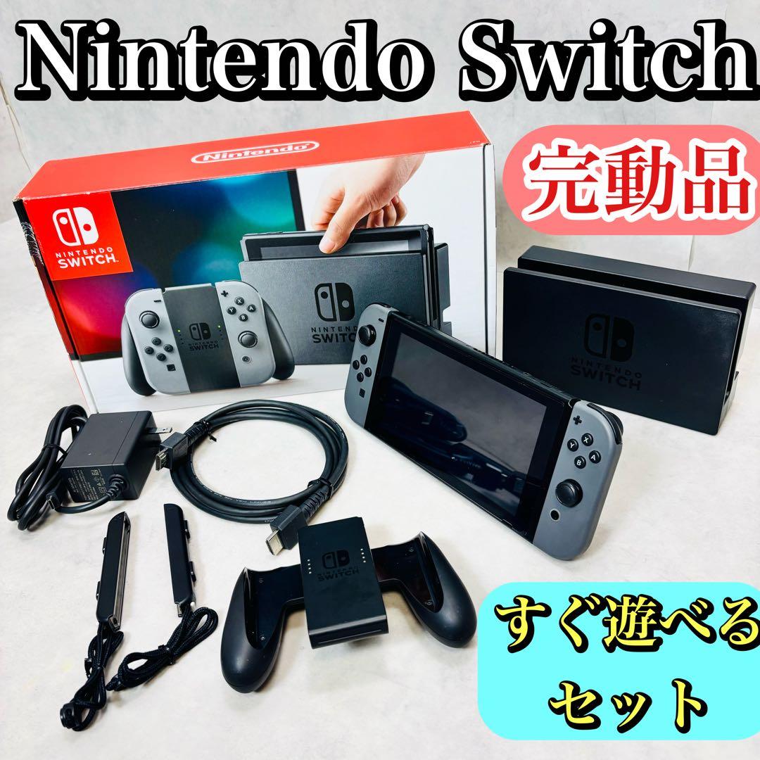 【完動品】Nintendo Switch 本体 HAC-001 すぐ遊べるセット Nintendo (ニンテンドー) Nintendo Switch HAC-001 あつまれ どうぶつ