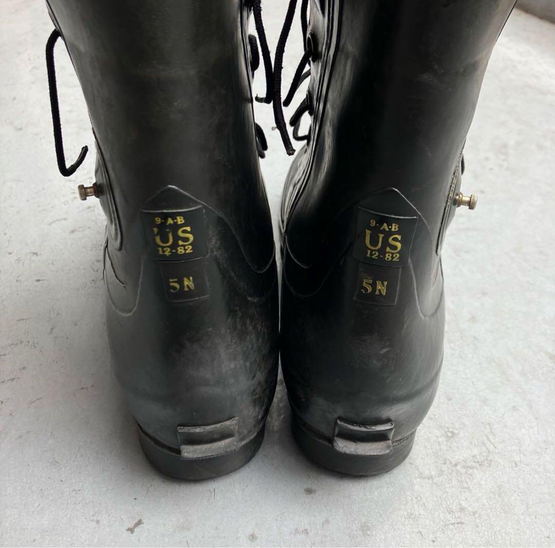 US NAVY ミッキーマウスブーツ バニーブーツ 米軍 アメリカ軍 - メルカリ