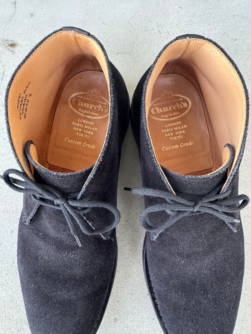 Church's Ryder3 チャーチ スエード チャッカブーツ ライダー3 - メルカリ