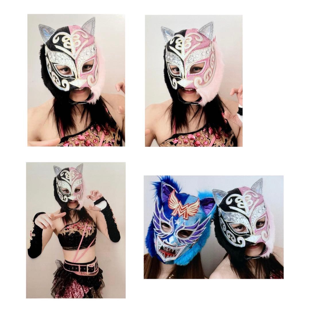 鬼レア❗️STARDOM ☆ 岩谷麻優 着用 ☆ 鹿島沙希 マスク 女子プロレス