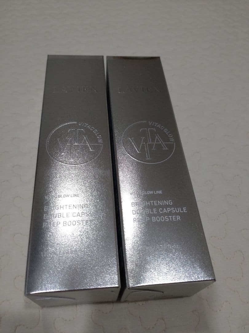 LAVIEN ビタC ブースター 2本セット ビタCグロウラインブライトニングダブルカプセルプレップブースター