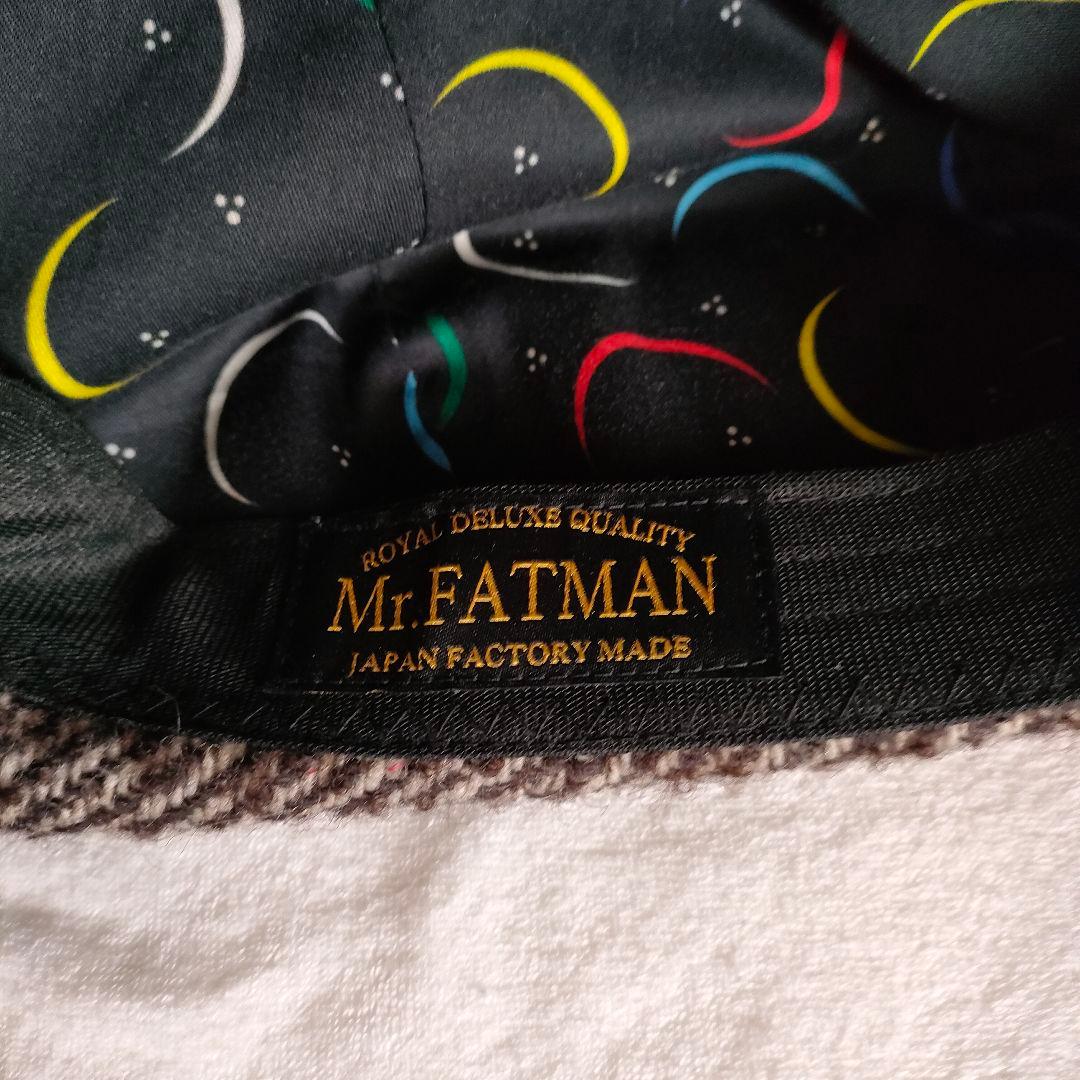 Mr.FATMAN Lucky Dan キャスケット デッドストック地 ブラウン Mr.FATMAN