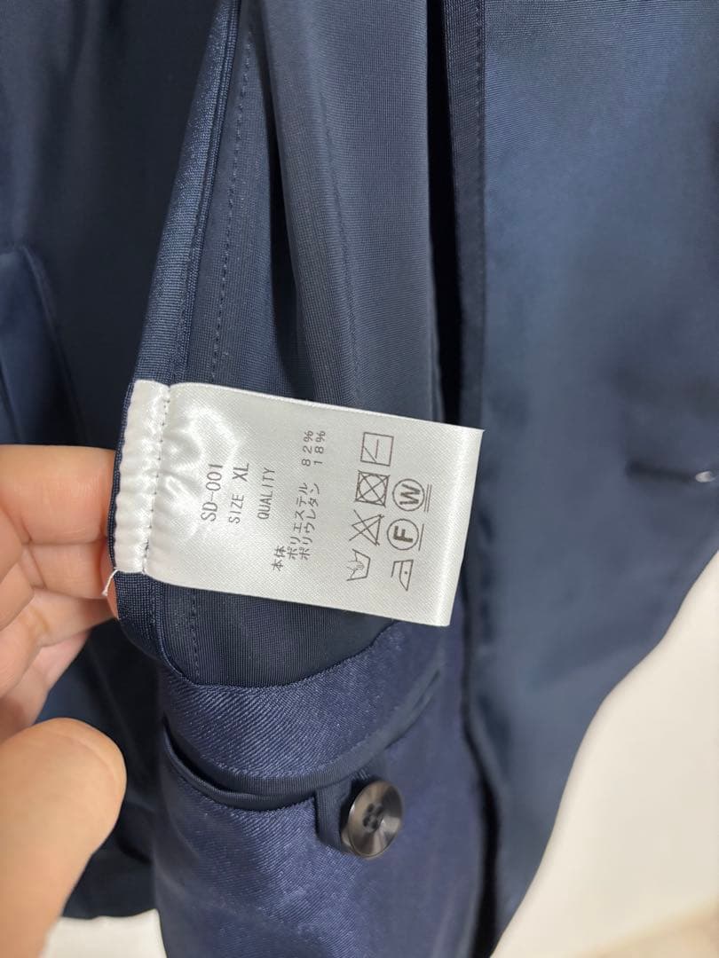 12/4〆スカイブルー 様専用】ISAIOネイビー スーツ Xサイズ上下セット