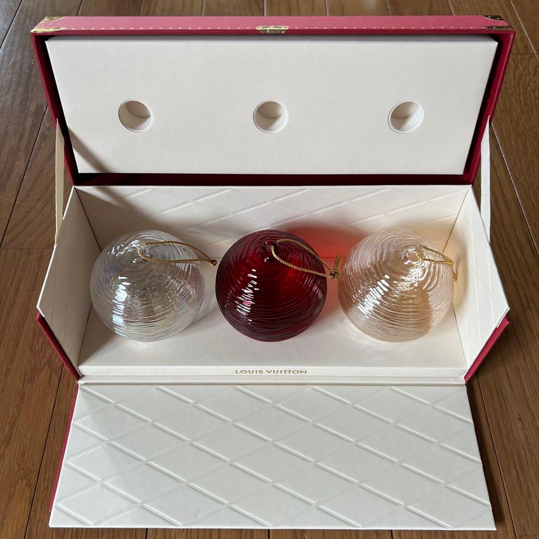 LOUIS VUITTON ルイヴィトン ノベルティ オーナメント 3点セット