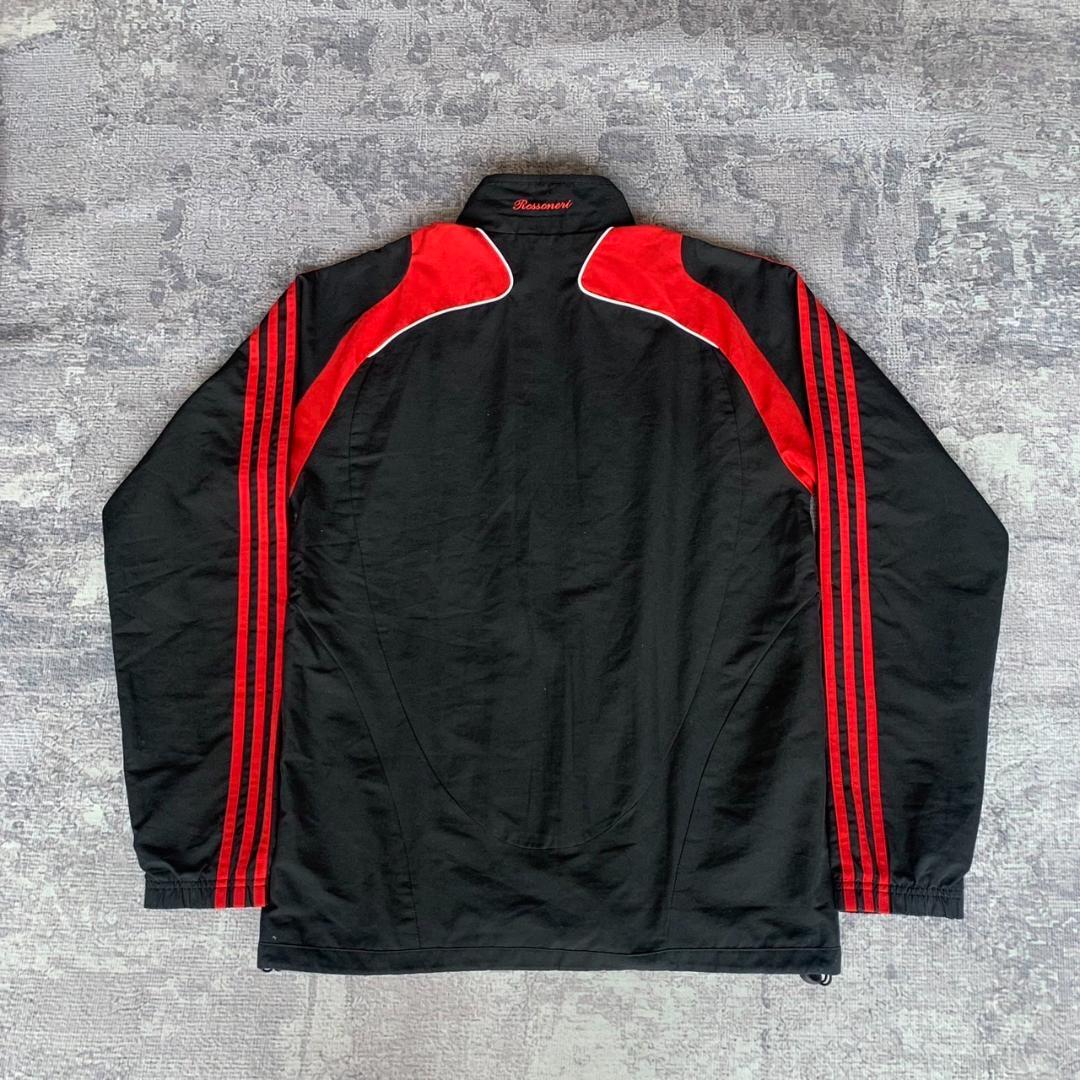 菅田将暉着用】アディダス ACミラン セットアップ 刺繍ロゴ 00S 黒 赤