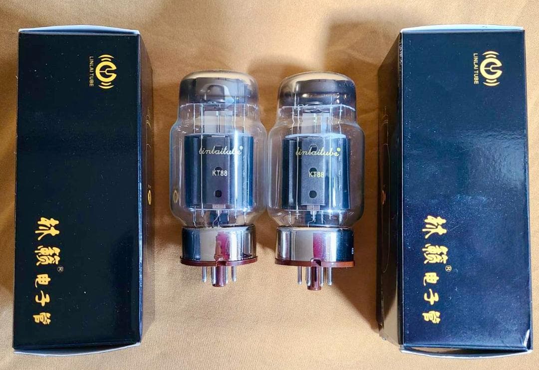 KT88 / 6550 真空管 2本セット LINLAI リンレイ - メルカリ