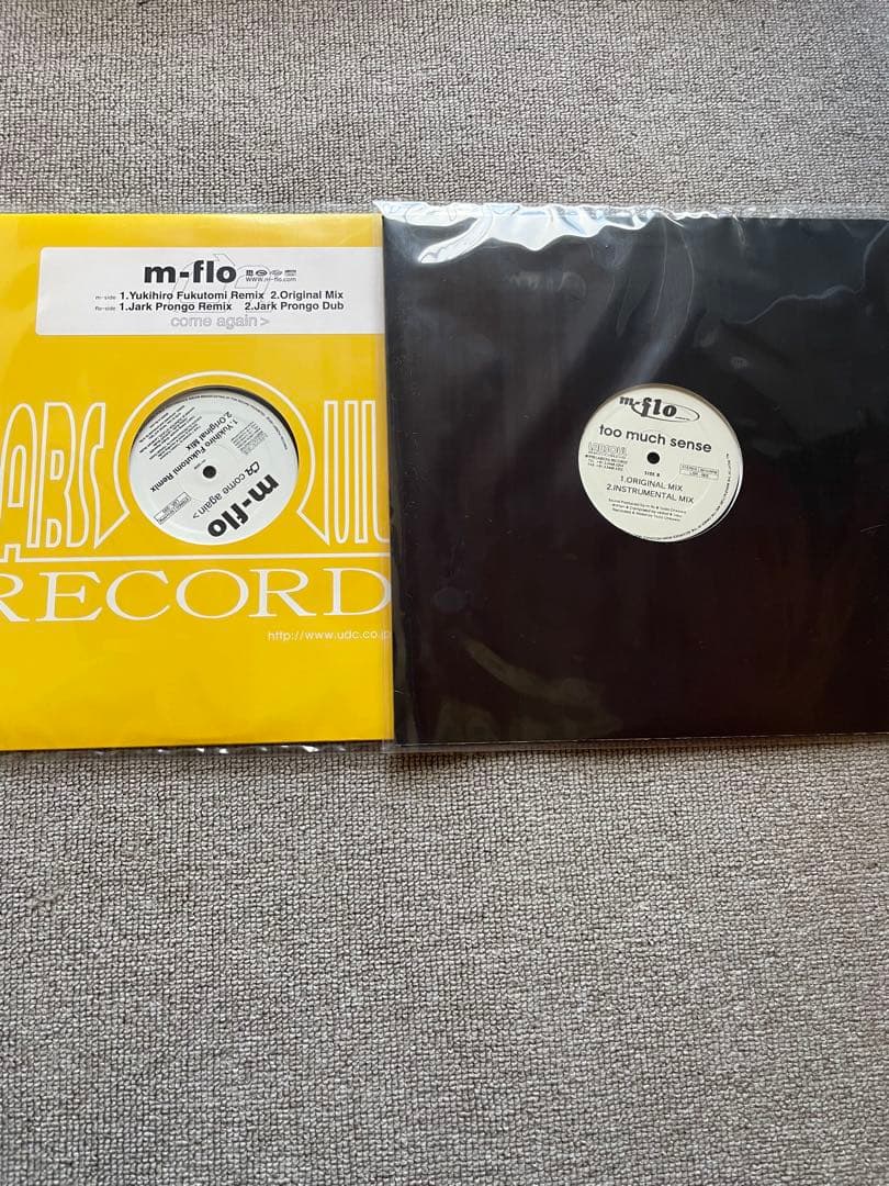 m−flo come again レコード 入手困難 エムフロー - メルカリ
