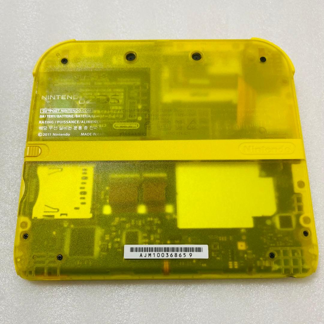 限定 ニンテンドー2DS ポケットモンスター ピカチュウ 本体 クリア