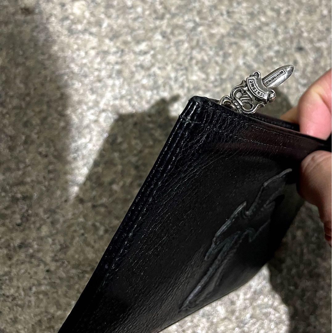 クロムハーツ レザー チェンジパース ポーチ クラッチ ダガー - メルカリ