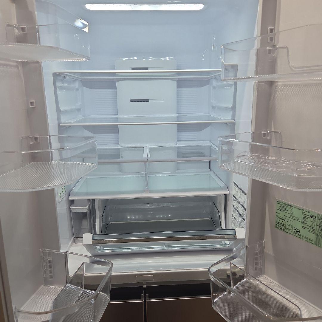 2022年】HITACHI 冷蔵庫 R-HW49S 485L 日立 凹み匂い有 - メルカリ