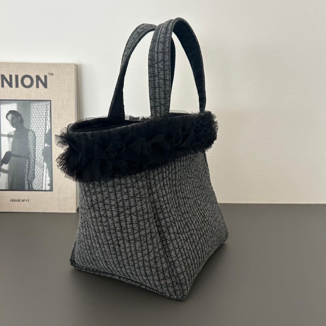 チュール付きヌビバッグ♡ - メルカリ