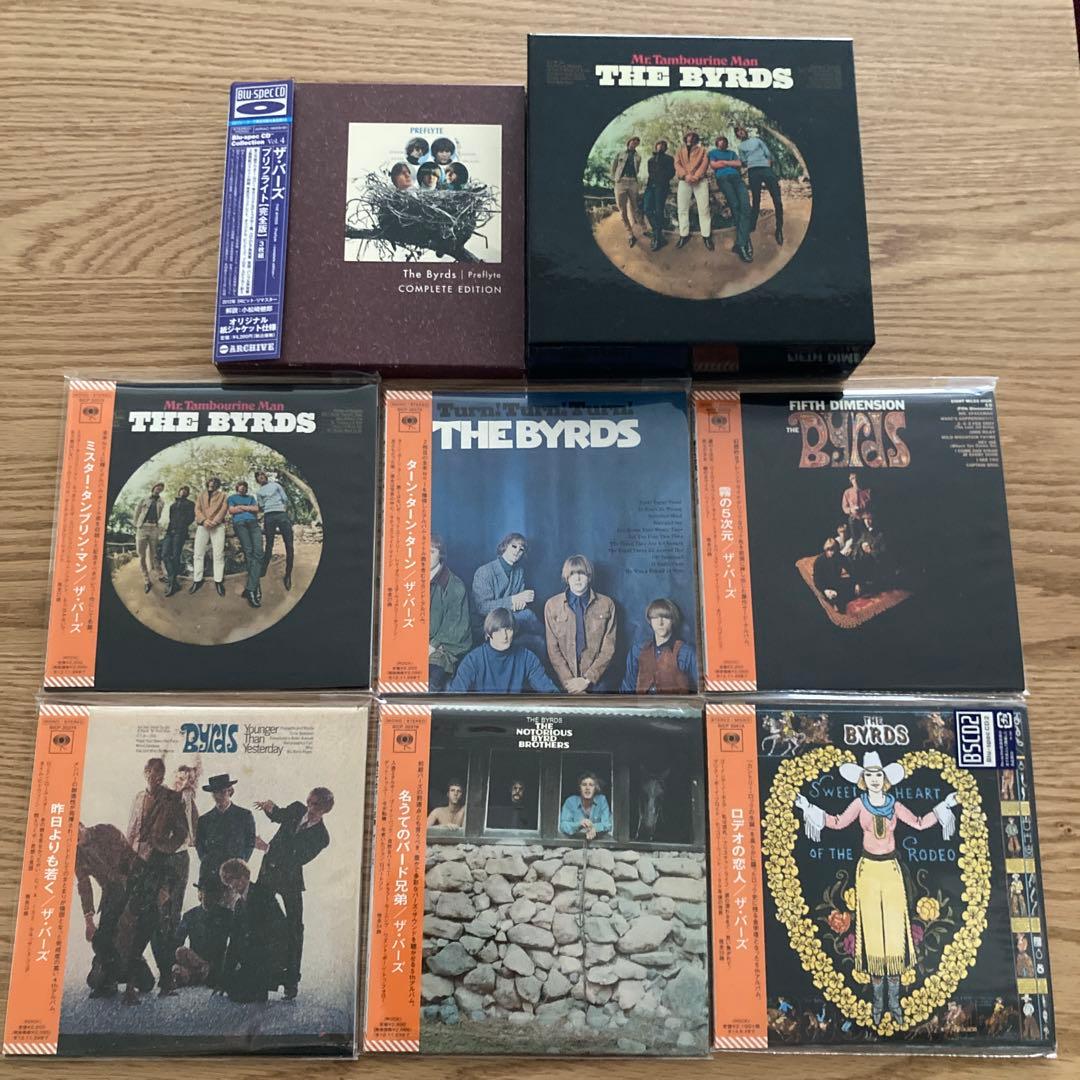 バーズ　BLU-SPEC CD 5タイトルまとめ買いセット & プリフライト ブルース・スプリングスティーン 名盤 紙ジャケットBlu-spec CD2 再発