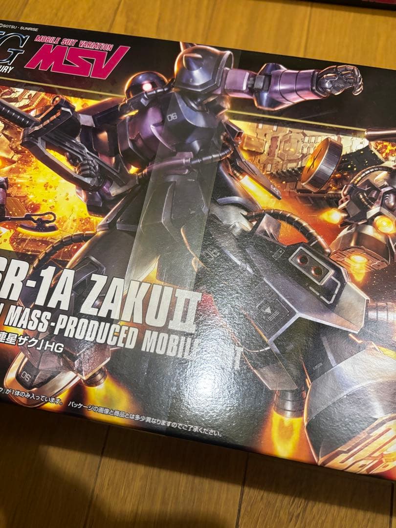 ガンプラ HG 1/144MSV ザクII 黒い三連星 ジョニー シン3体セット