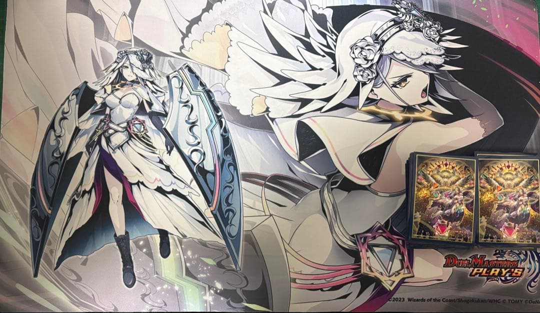 ウェディング　中古プレイマット&中古スリーブ(120枚)セット ウェディング 中古プレイマット&中古スリーブ(120枚)セット