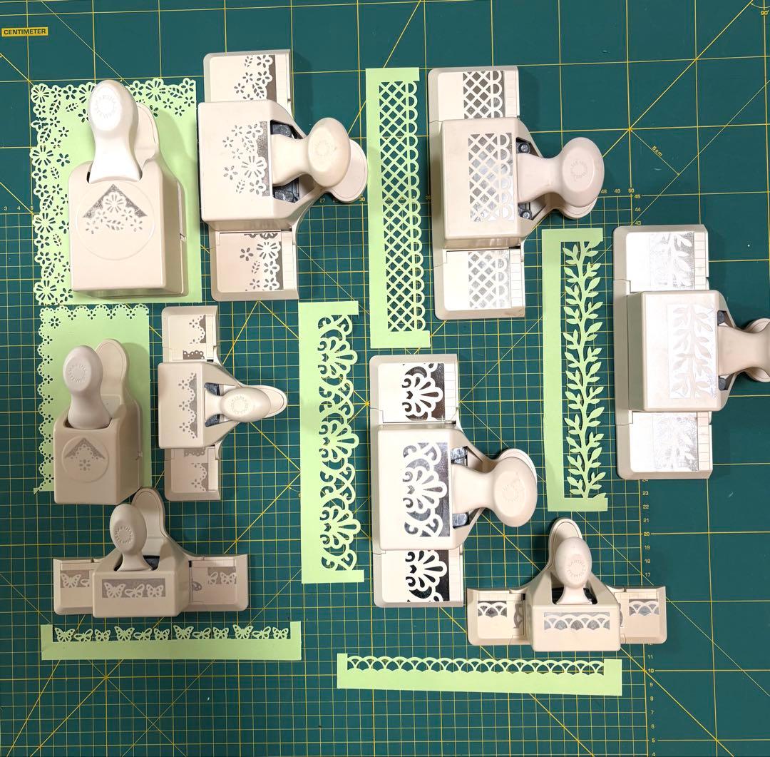 マーサスチュワート　激レア　ファミリー　パンチセット　￼ 希少> マーサスチュワート クラフトパンチ スペシャル② 9個セット