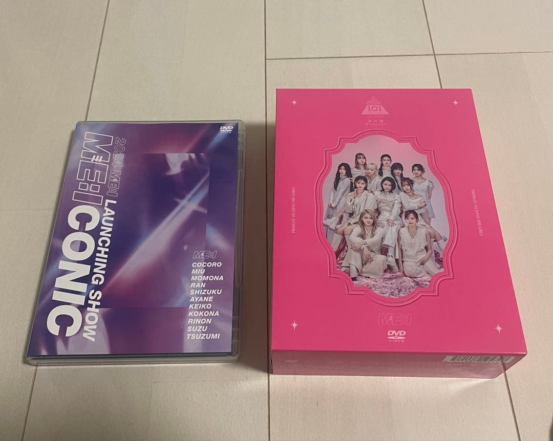ミーアイ 夢へのはじまり ミーアイコニック ME:I CONIC DVD 9/2（月）追記>『2024 ME:I LAUNCHING SHOW ME:ICONIC YOYOGI』DVD&Blu